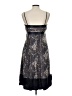 Laundry by Shelli Segal 100% Polyester Paisley Blue Cocktail Dress Size 10 - photo 2