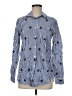 Orvis 100% Cotton Stripes Blue Long Sleeve Button-Down Shirt Size 8 - photo 1