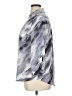 Iz Byer Print Silver 3/4 Sleeve Blouse Size XL - photo 5