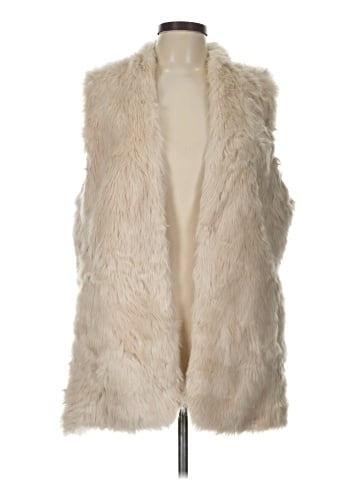 Banana Republic Faux Fur Vest (view 1)