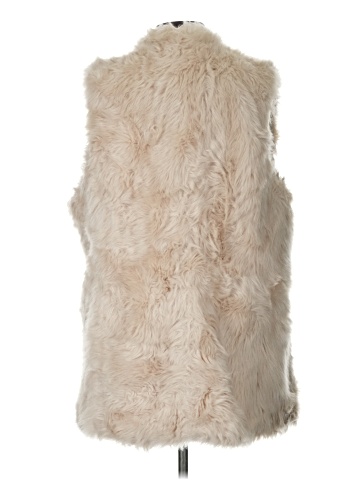 Banana Republic Faux Fur Vest (view 2)