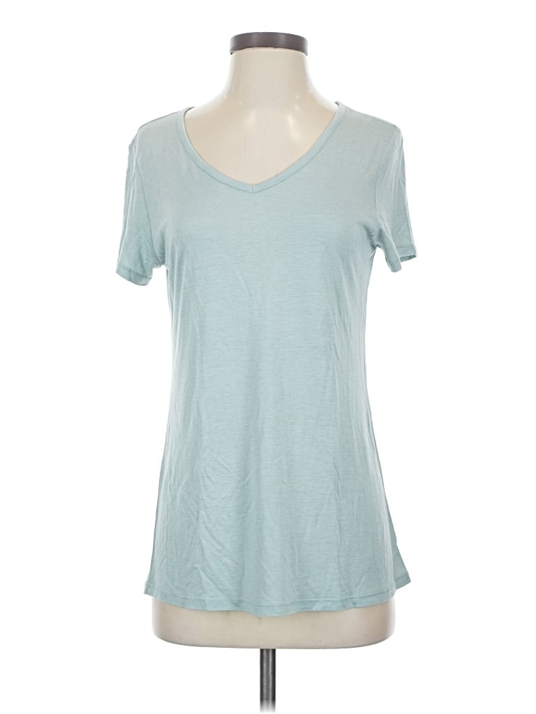 Pre-owned Magaschoni Short Sleeve T-shirt In Blue