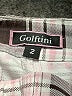 Golftini 100% Spandex Plaid Gray White Active Skort Size 2 - photo 3