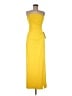 Xscape Yellow Cocktail Dress Size 6 - photo 1