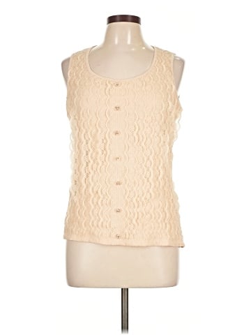 August Silk Sleeveless Blouse (view 1)