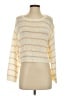 Pink Lily Stripes Ivory Pullover Sweater Size S - photo 1