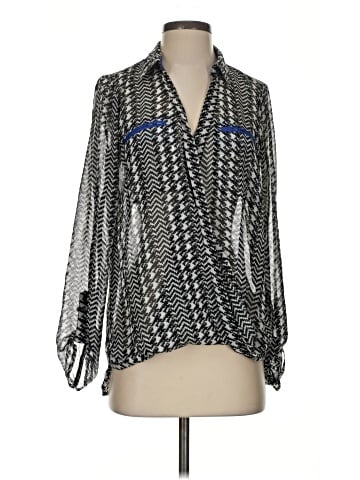 Democracy 3/4 Sleeve Blouse (view 1)