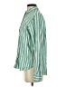 Universal Thread Stripes Green Long Sleeve Button-Down Shirt Size XS - photo 5