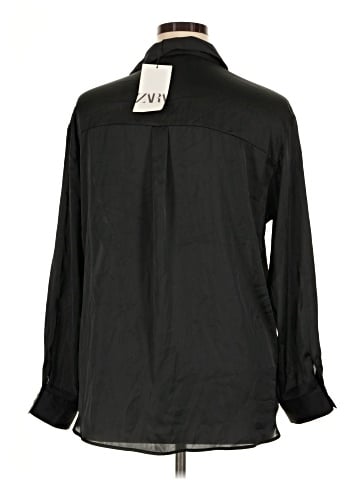 Zara Long Sleeve Button-Down Shirt (view 2)