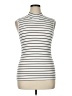 Sanctuary Stripes Ivory Sleeveless Top Size XL - photo 1