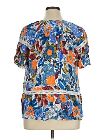 Studio JPR Short Sleeve Blouse (view 2)