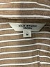 Max Studio Stripes Tan Long Sleeve Blouse Size M - photo 7