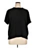Open Edit 100% Polyester Black Short Sleeve Turtleneck Size XL - photo 1