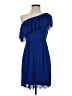 Rebecca Taylor 100% Polyester Blue Cocktail Dress Size 2 - photo 1