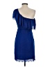 Rebecca Taylor 100% Polyester Blue Cocktail Dress Size 2 - photo 2