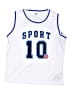 Assorted Brands 100% Polyester White Sleeveless T-Shirt Size 130 cm / US 8 - photo 1