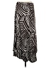 Chico's Animal Print Brown Black Casual Skirt Size Med (1) - photo 2