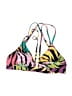 Hurley Print Pink Swimsuit Top Size M - photo 1