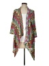 Flamingo Aztec Or Tribal Print Multi Color Pink Cardigan Size L - photo 1