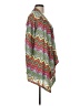 Flamingo Aztec Or Tribal Print Multi Color Pink Cardigan Size L - photo 4