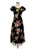 Donna Ricco Floral Black Casual Dress Size M (estimated) - photo 1