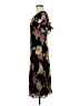 Donna Ricco Floral Black Casual Dress Size M (estimated) - photo 5