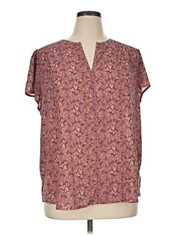 Monday Fun Short Sleeve Blouse (view 1)
