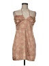 LA Hearts 100% Polyester Paisley Tan Cocktail Dress Size M - photo 1