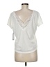 Dex White Short Sleeve Top Size M - photo 2