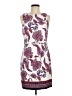 Vince Camuto Paisley White Casual Dress Size 6 - photo 1