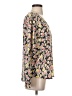 Ann Taylor LOFT Floral Yellow Long Sleeve Blouse Size S - photo 4