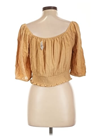 American Eagle Outfitters 3/4 Sleeve Blouse (view 2)