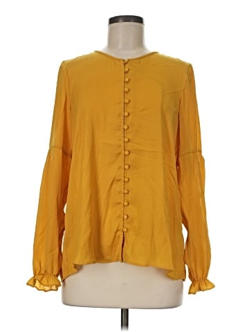 Dolan Long Sleeve Blouse (view 1)