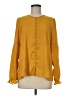 Dolan 100% Polyester Yellow Long Sleeve Blouse Size M - photo 1