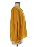 Dolan 100% Polyester Yellow Long Sleeve Blouse Size M - photo 4