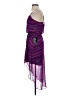 Express 100% Polyester Stripes Purple Cocktail Dress Size XS - photo 5