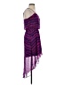 Express 100% Polyester Stripes Purple Cocktail Dress Size XS - photo 4