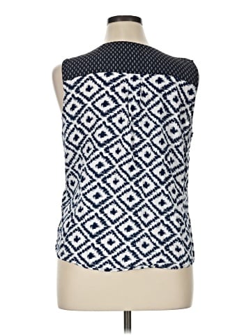 Skies Are Blue Sleeveless Blouse (view 2)