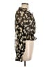 Lulus 100% Polyester Black Long Sleeve Blouse Size L - photo 4