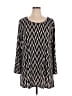 Tacera Chevron-herringbone Black Casual Dress Size 1X - photo 1