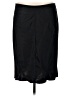 J.Crew 100% Viscose Solid Black Formal Skirt Size L - photo 2