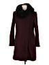 DKNY Burgundy Wool Coat Size 16 - photo 1