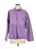 Eucalyptus Purple 3/4 Sleeve Button-Down Shirt Size L - photo 1