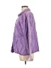 Eucalyptus Purple 3/4 Sleeve Button-Down Shirt Size L - photo 5