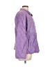 Eucalyptus Purple 3/4 Sleeve Button-Down Shirt Size L - photo 4