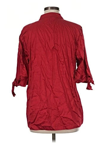 La Roque 3/4 Sleeve Button-Down Shirt (view 2)