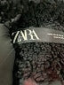Zara Black Faux Fur Jacket Size M - photo 6