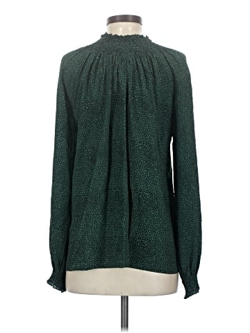 Rungolee Long Sleeve Silk Top (view 2)