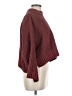 Altar'd State Solid Pink Burgundy Turtleneck Sweater Size M - photo 4