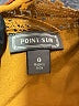 Point Sur 100% Cotton Orange 3/4 Sleeve Blouse Size 0 - photo 7